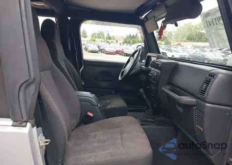 2004 Jeep Wrangler Sport from USA, damaged, VIN 1J4FA49S44P768204